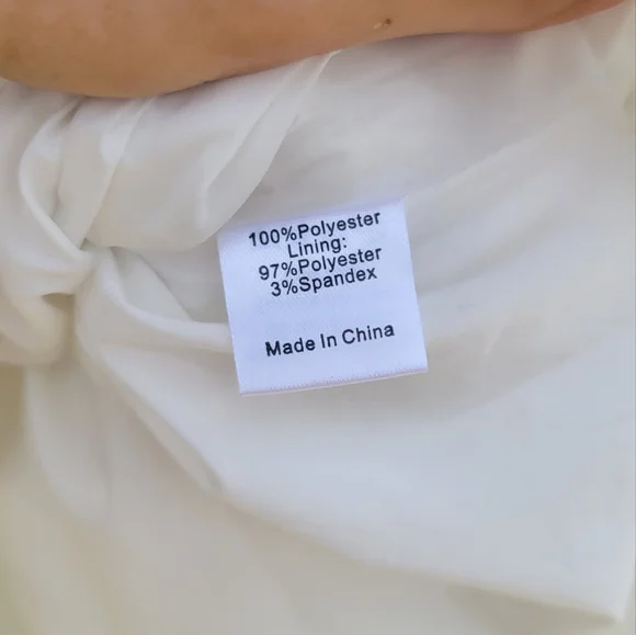 Tuckernuck White V-neck Eyelet Lace Jamie Dress - Picture 8 of 8